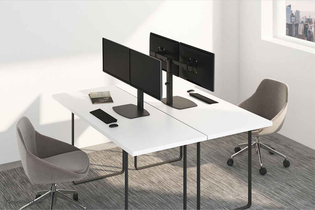 Neomounts FPMA-D865DBLACK Monitor-Ständer 10-27" - Gasfeder